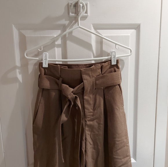 NWOT, COS | Wool Pants w/ Belt - Picture 2 of 8